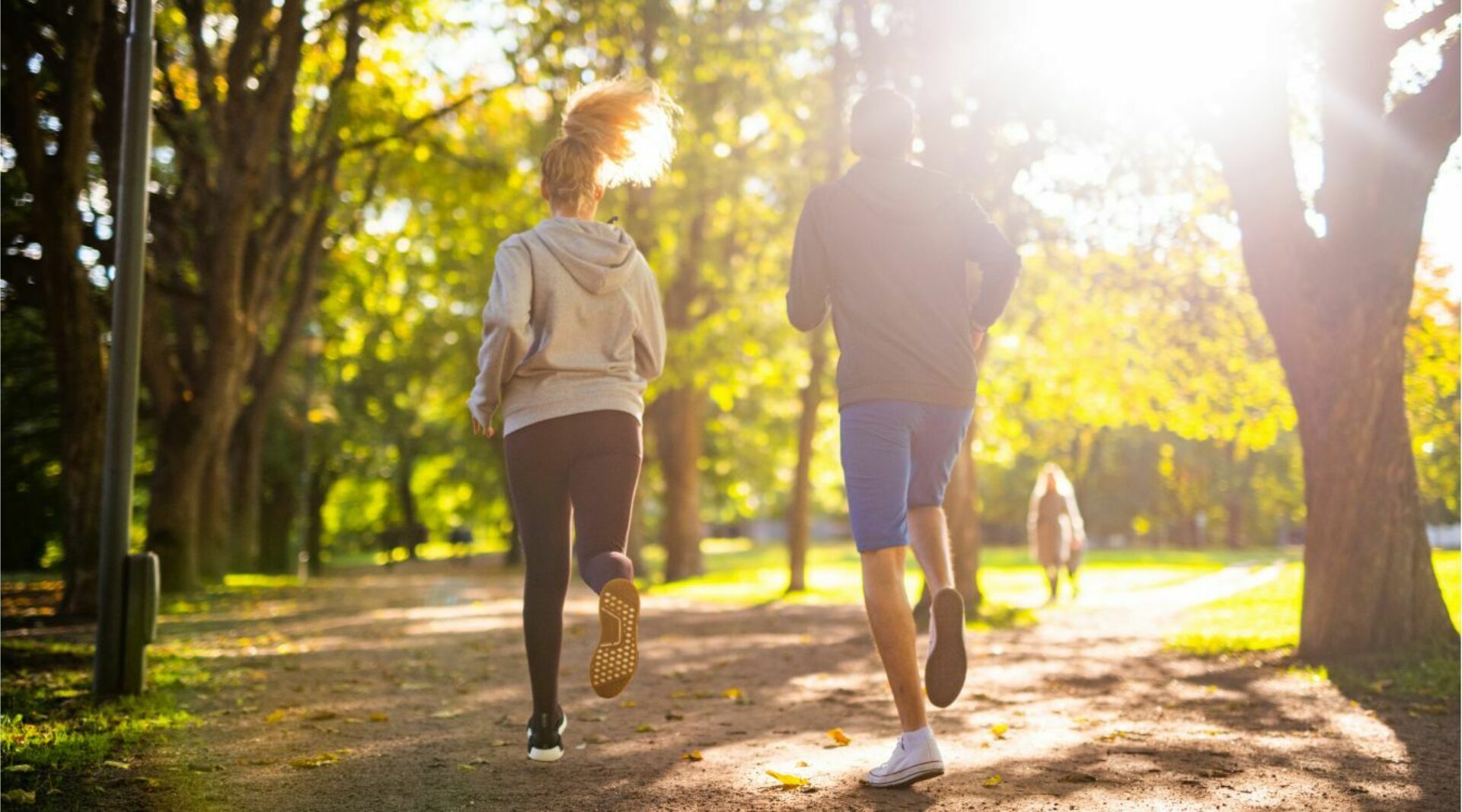 Joggen im Park