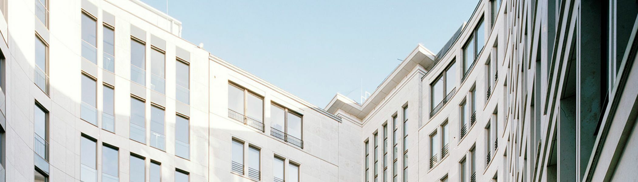 Der Bürokomplex am Alsterufer