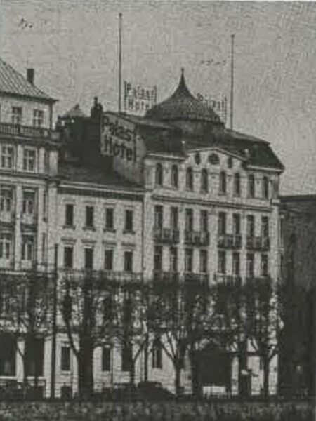 Umbau des Palast-Hotels bereits im Jahre 1914 (Bezirksamt Hamburg-Mitte)
