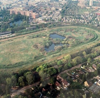 Luftaufnahme des Wohnparks Luftaufnahme des Wohnparks