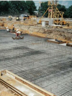 Bauarbeiten des Wohnparks Bauarbeiten des Wohnparks